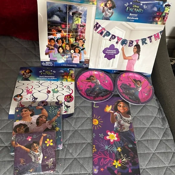 Encanto birthday decorations bundle